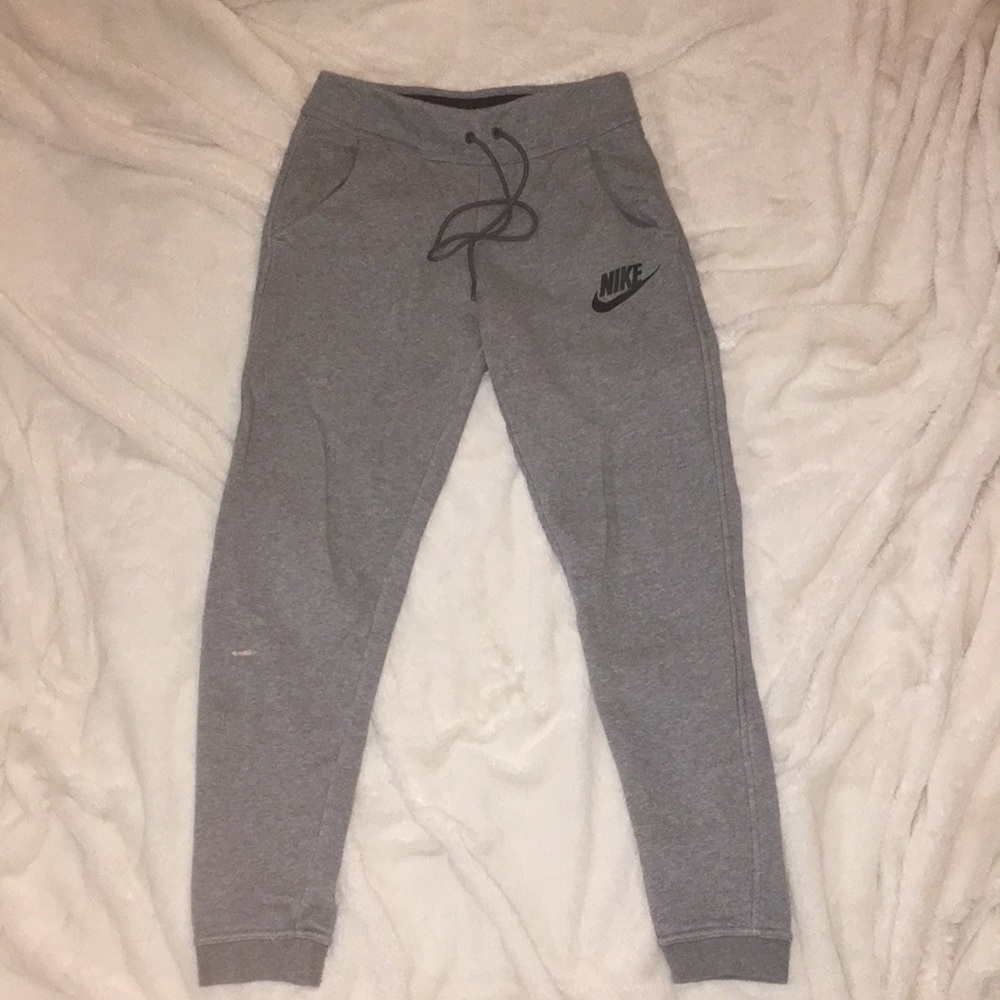 Women’s Grey Nike Jogger Sweatpants